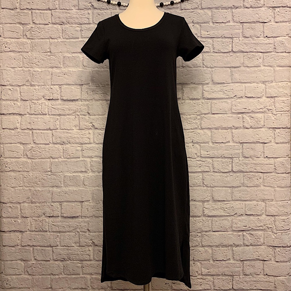 H by Halston Midi High Low T-shirt Dress Never Worn
